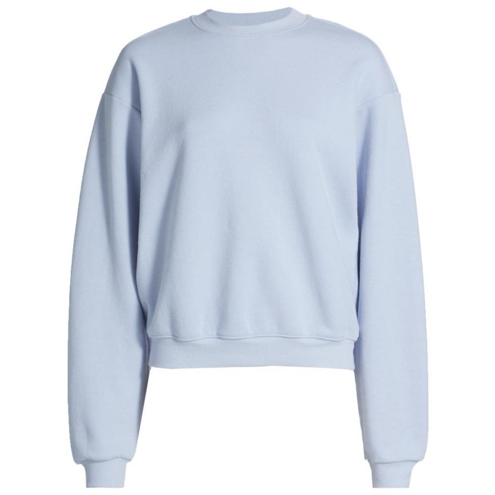 Skims Crewneck Sweatshirt Steel Blue Color Size Large